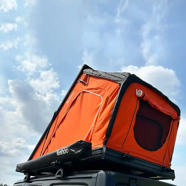 Flipped Aluminum Clamshell Roof Top Tent（RC-ALU-02）