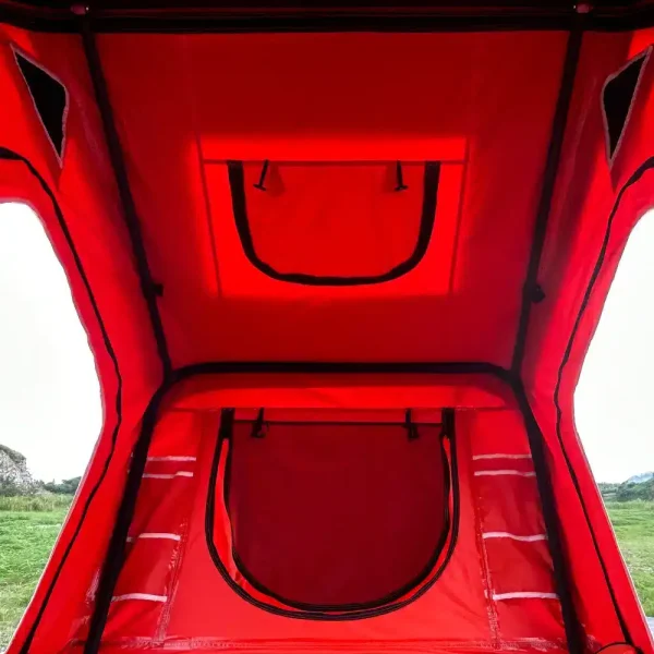 Flipped Aluminum Clamshell Roof Top Tent（RC-ALU-02）