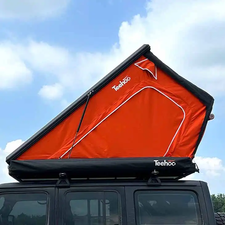 Flipped Aluminum Clamshell Roof Top Tent（RC-ALU-02）